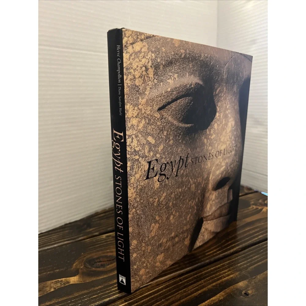 Egypt : Stones of Light by Hervé Champollion (2004, Hardcover)‎